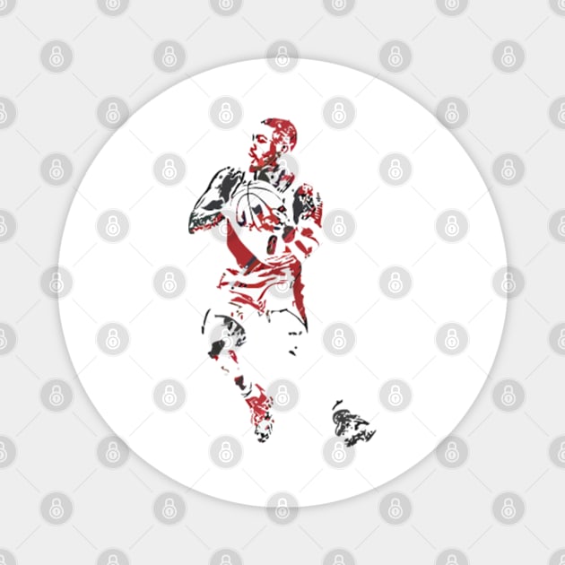 damian lillard Magnet by sepuloh